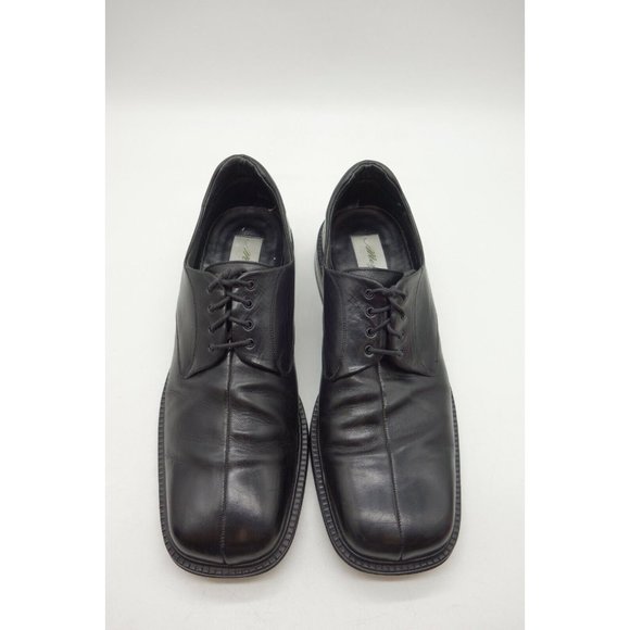 Mezlan Louvre Black Leather Split Toe Lace Up Oxfords Shoes Men\'s 9.5 M main image 4